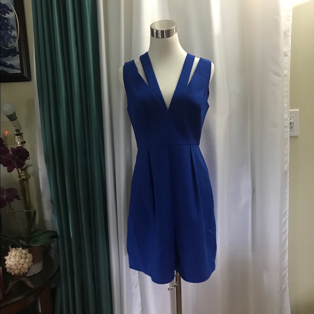 BCBG Maxazria Royal Blue Cocktail Brand New Dress